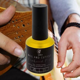 تقویت ناخن نوازندگان گیتار و سه‌تار