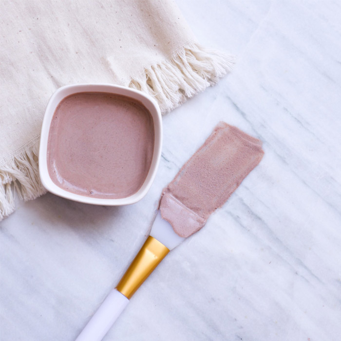 ماسک صورت خاک رس صورتی 100گرمی