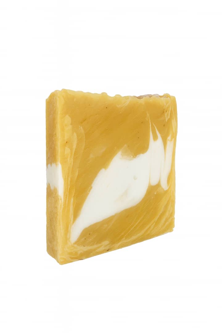 صابون زردچوبه پوست خشک بک سفید