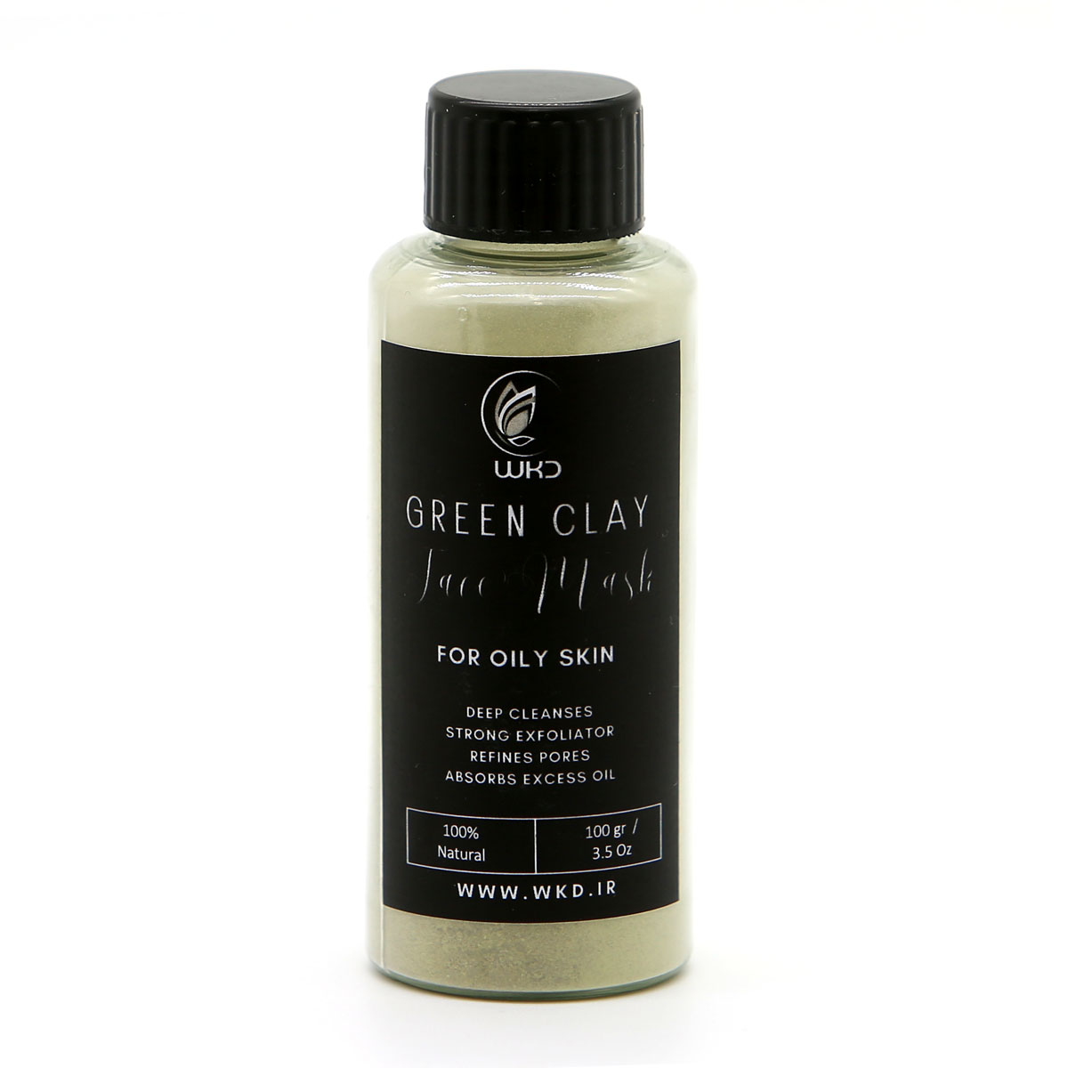 ماسک صورت خاک رس سبز 100گرمی