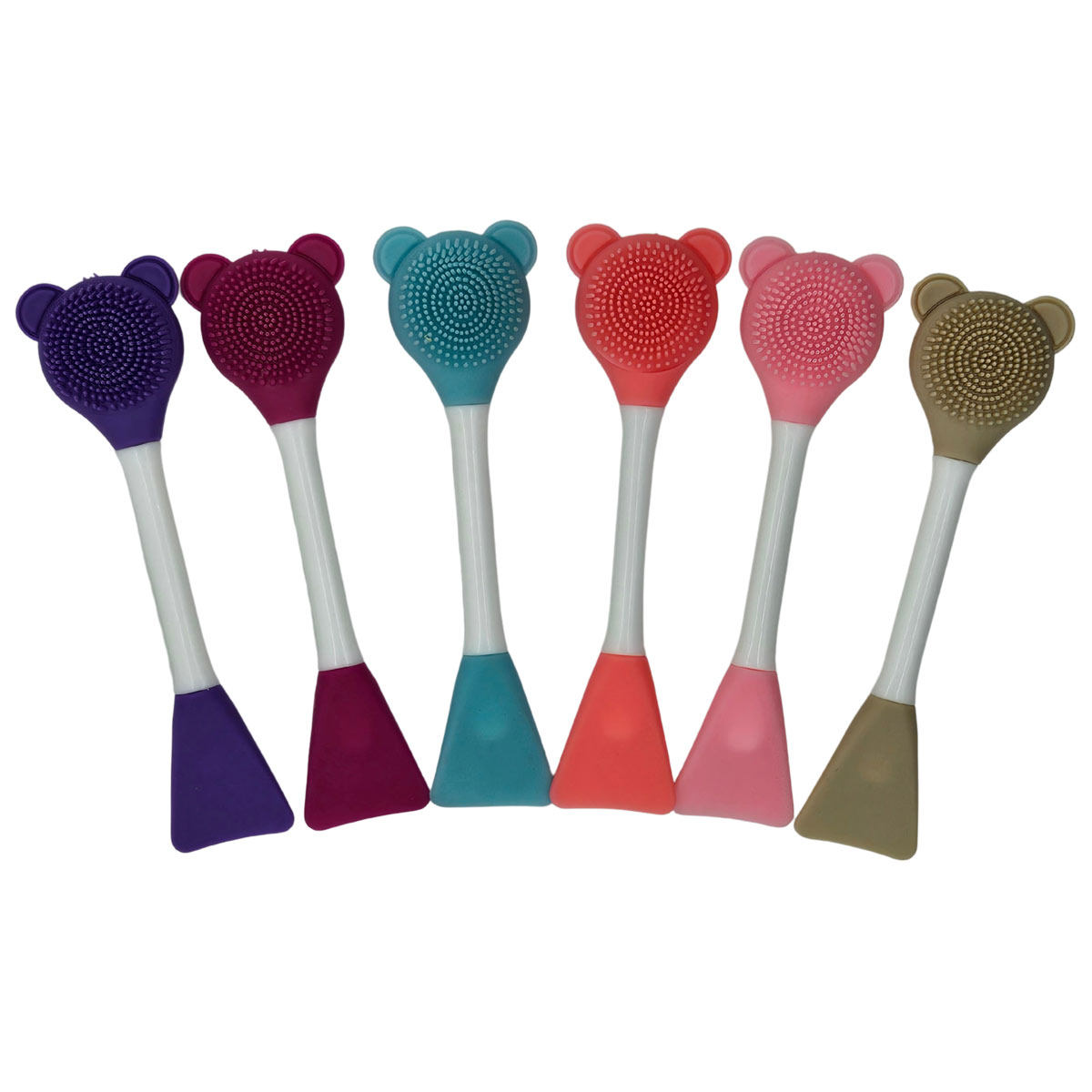 براش ماسک صورت دوطرفه پرزدار