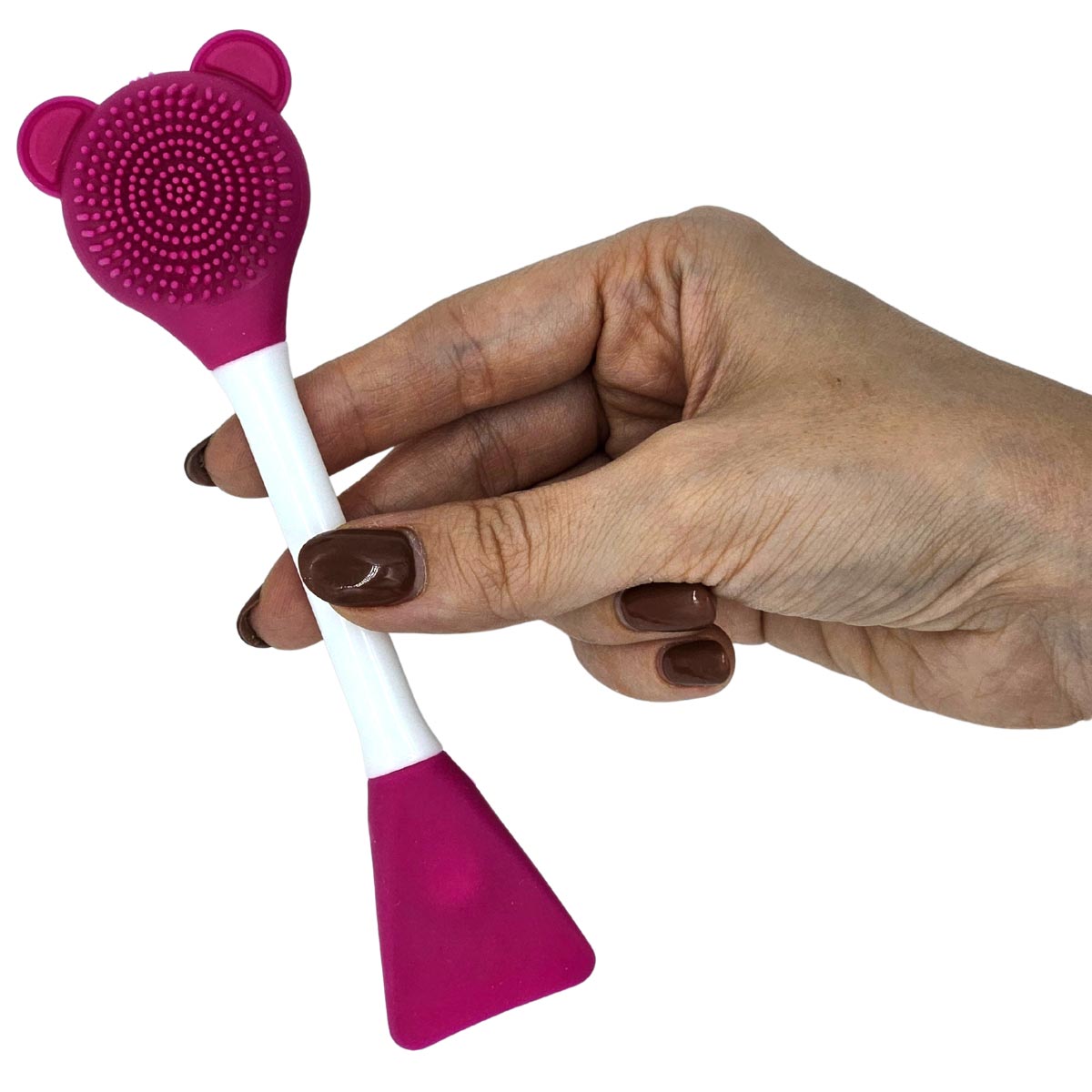 براش ماسک صورت دوطرفه پرزدار