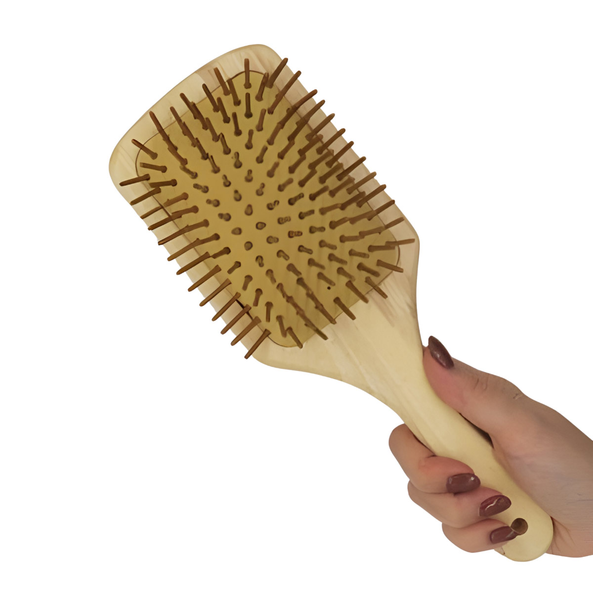 برس چوبی دندانه بامبو بزرگ