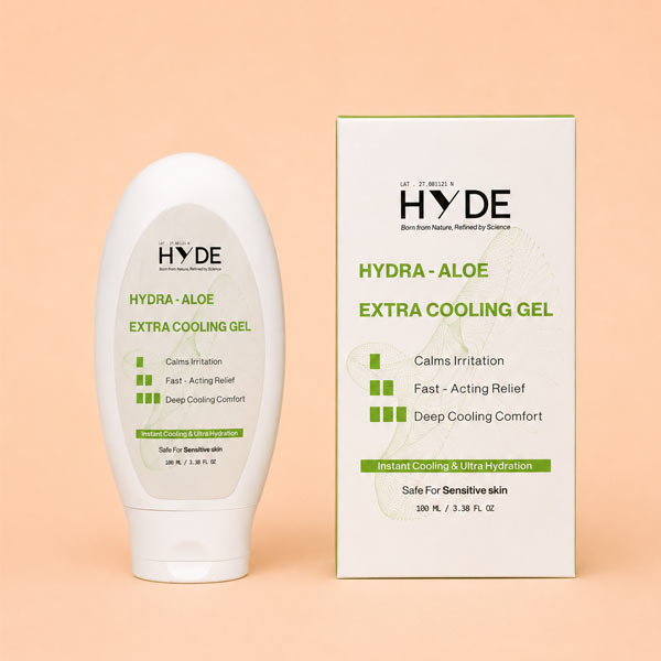 ژل صورت آبرسان آلوئه ورا Hyde با جعبه