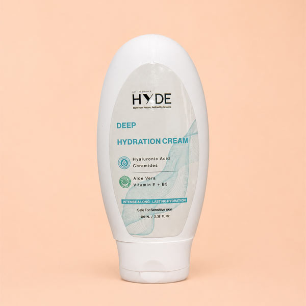 کرم آبرسان صورت پوست خشک و معمولی حاوی هیالورونیک اسید HYDE