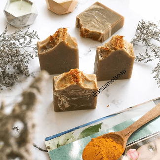 صابون زردچوبه مناسب پوست خشک wkd